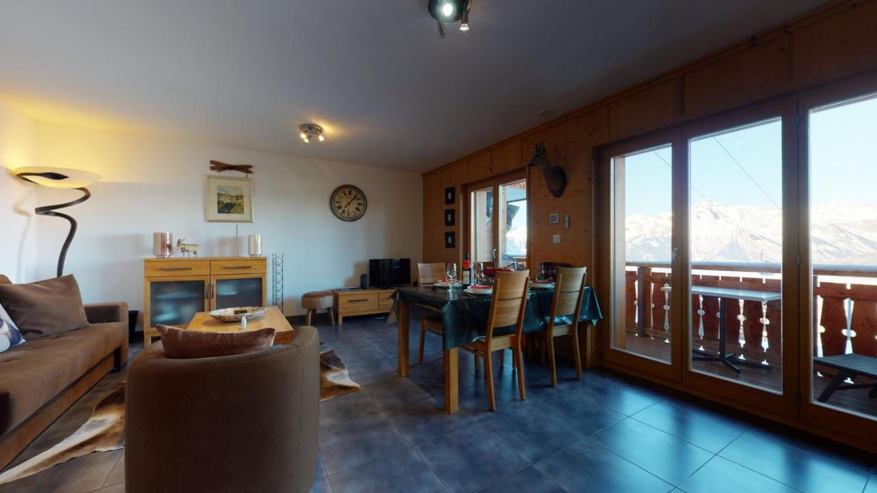 Hauts De Veysonnaz Sauna & View Apartments エクステリア 写真
