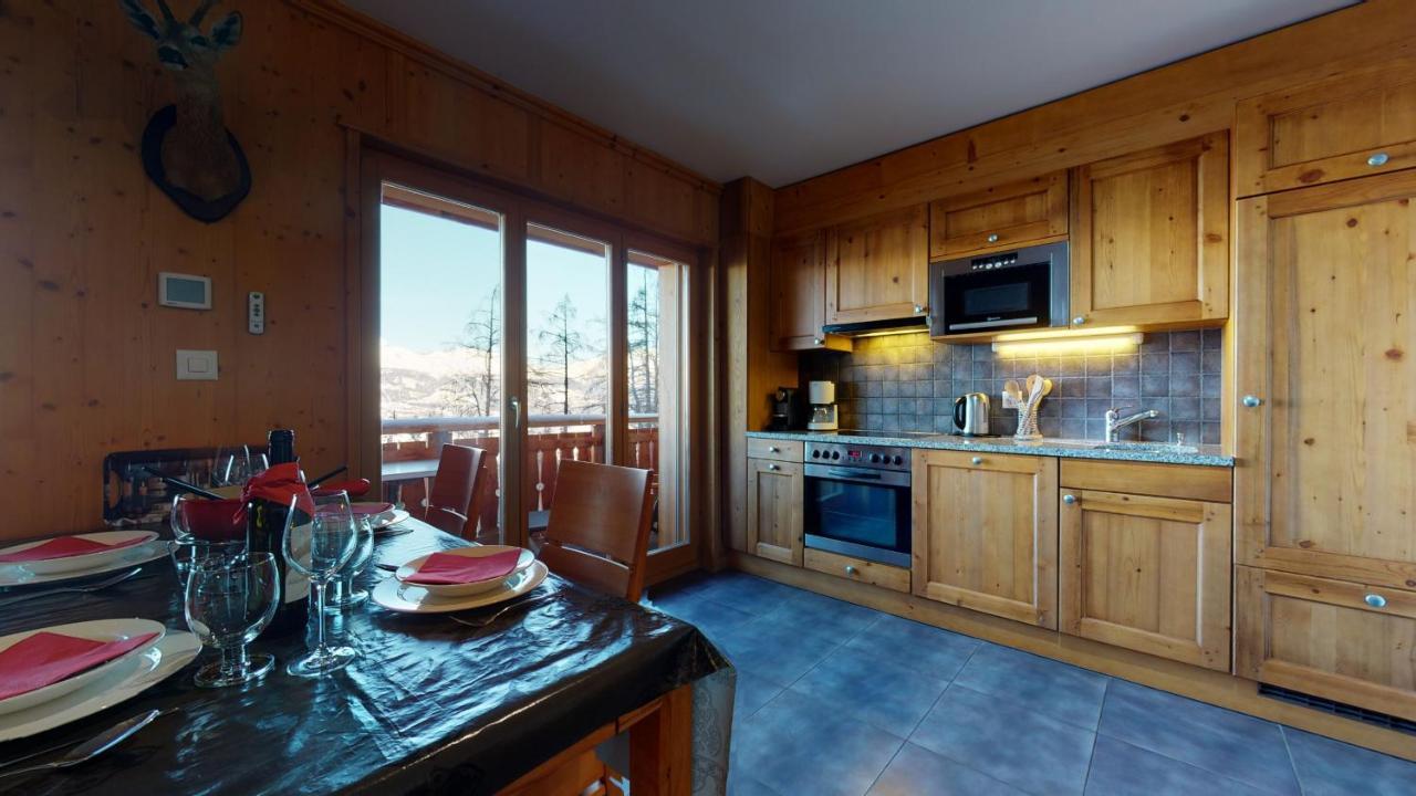 Hauts De Veysonnaz Sauna & View Apartments エクステリア 写真