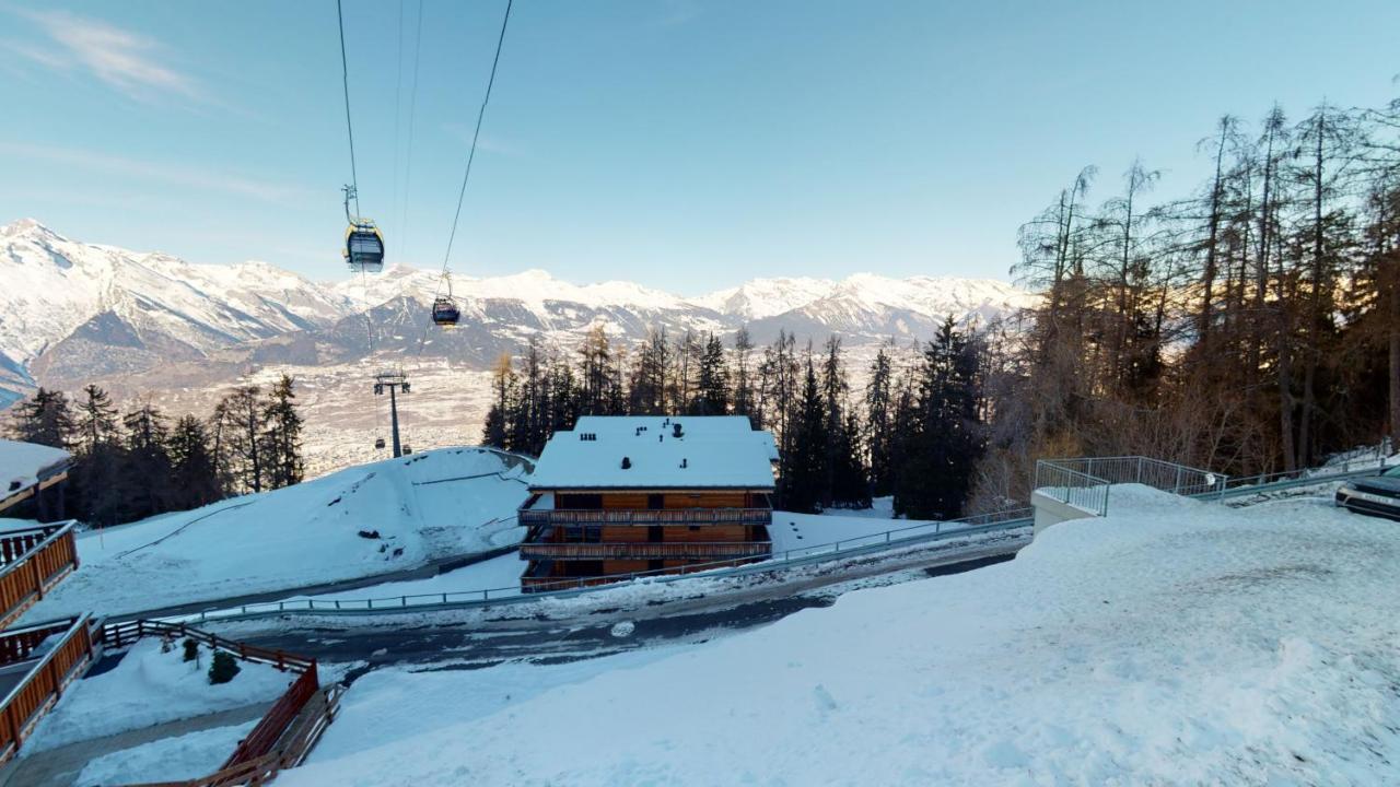 Hauts De Veysonnaz Sauna & View Apartments エクステリア 写真
