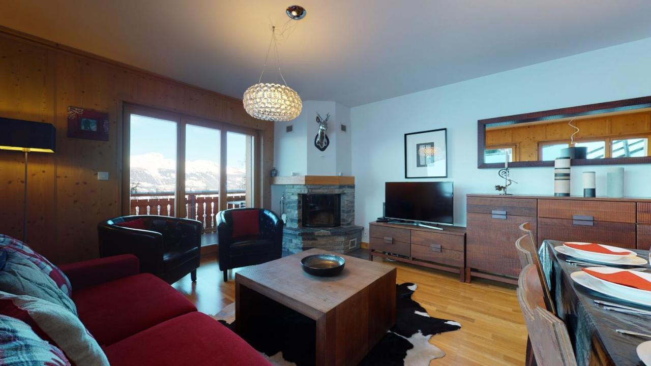 Hauts De Veysonnaz Sauna & View Apartments エクステリア 写真