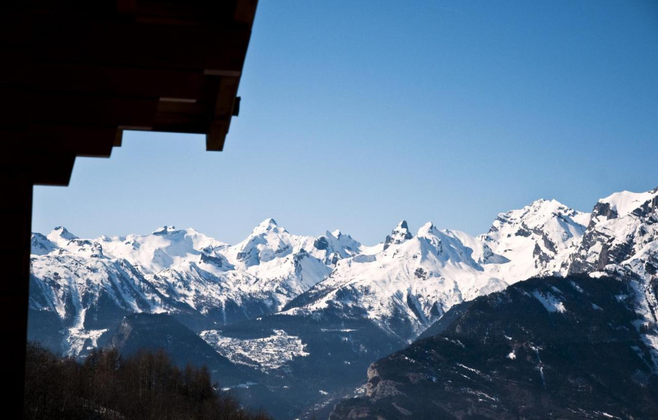 Hauts De Veysonnaz Sauna & View Apartments エクステリア 写真