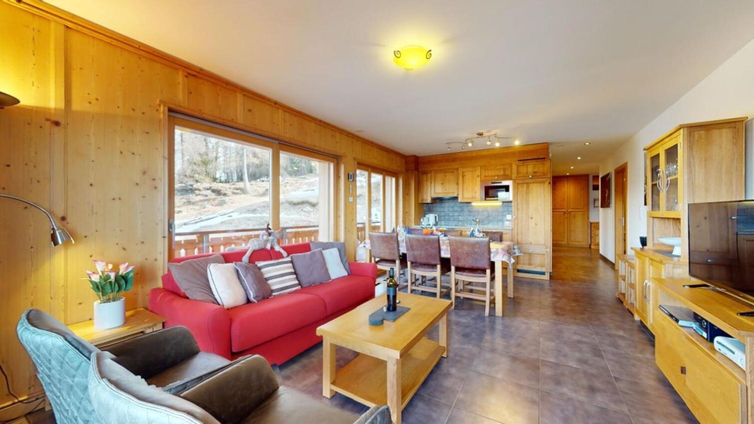 Hauts De Veysonnaz Sauna & View Apartments エクステリア 写真