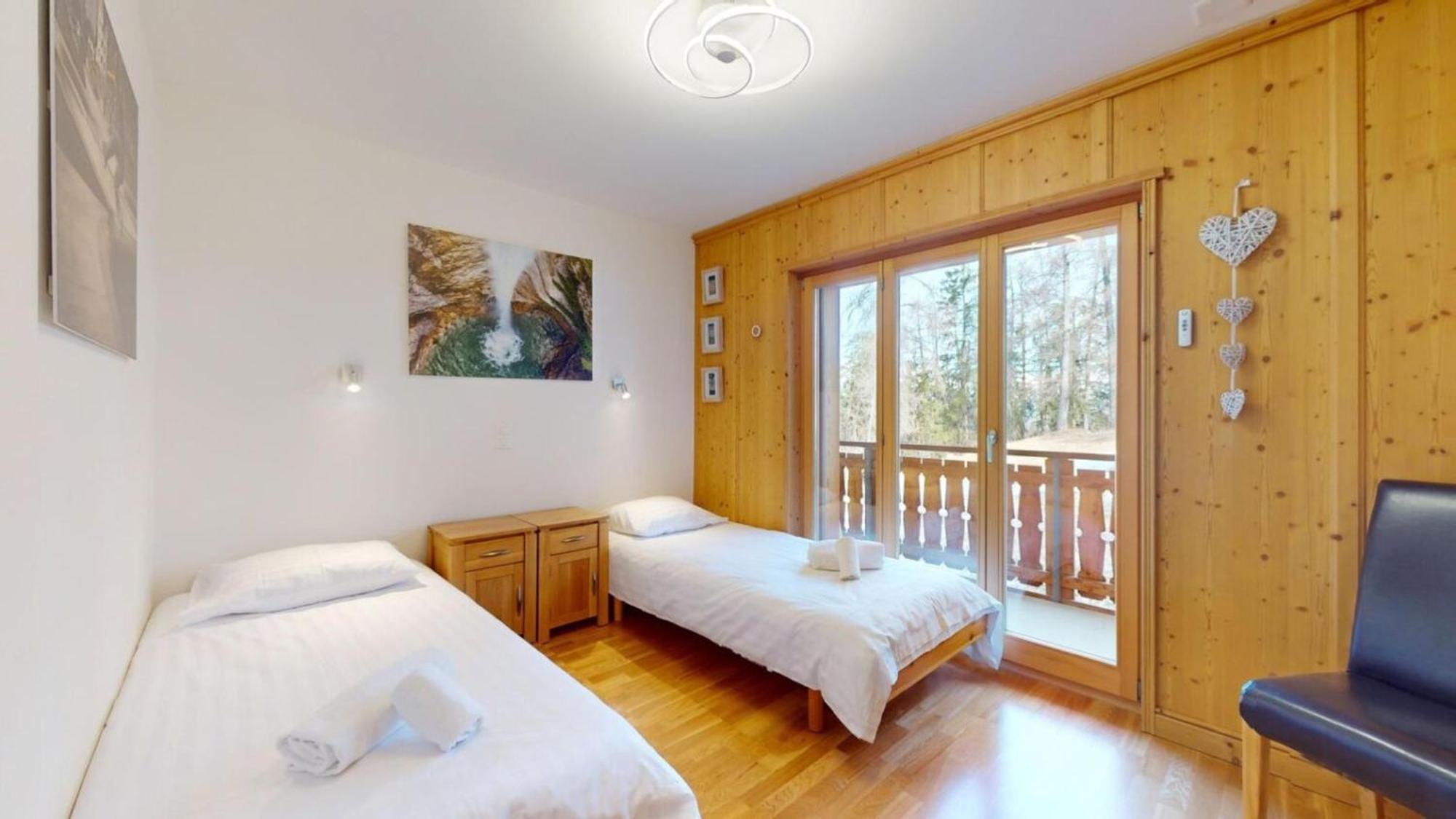 Hauts De Veysonnaz Sauna & View Apartments エクステリア 写真