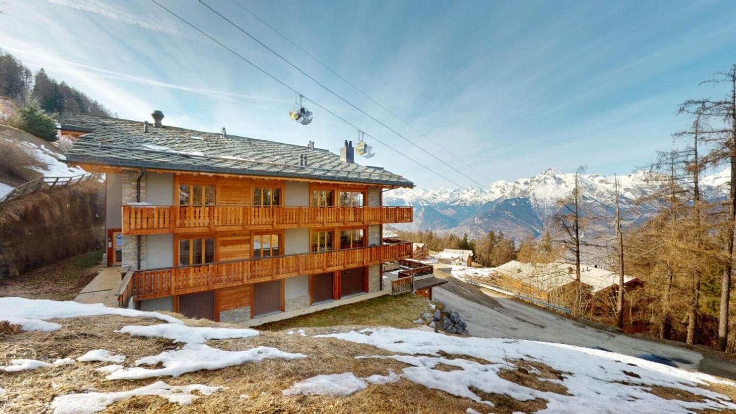 Hauts De Veysonnaz Sauna & View Apartments エクステリア 写真